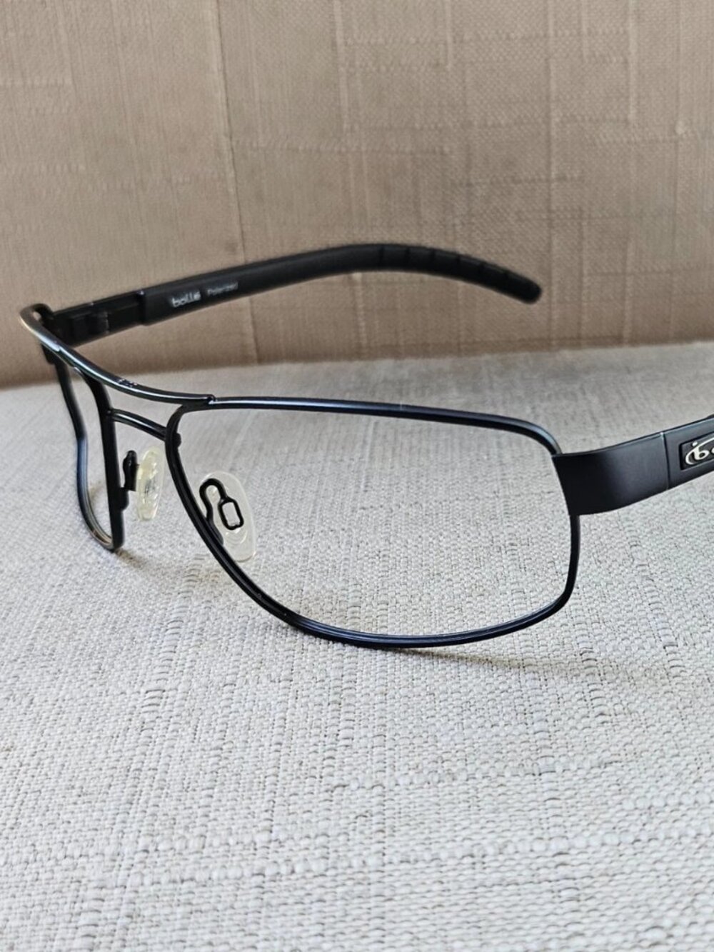 Vintage Bolle Men Eyeglasses Frame BOUNCE 10139 Eyewear Wrap Shape Made in Italy